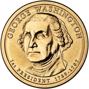 2007 1-dollar - S - George Washington reverse